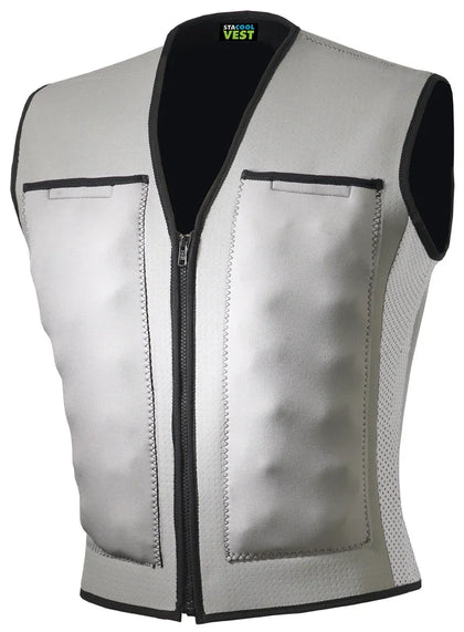 thumbnail image 2 of Faux Leather Zip Front Vest W/ Faux Fur Collar & Concealed Carry Pocket Cw8039 F23 2 of 13